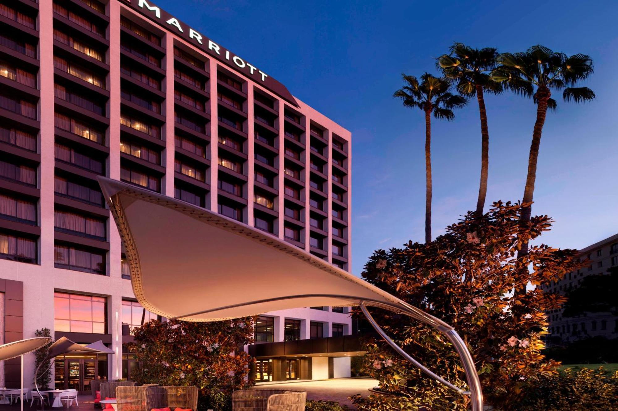 Hotel Beverly Hills Marriott Los Ángeles Exterior foto